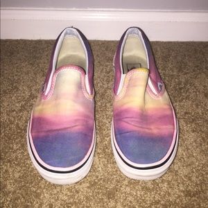 Sunset Slip on Vans